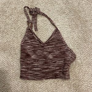Pacsun Brown Halter Top
